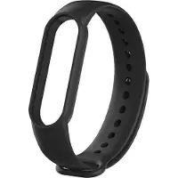 Beline pasek Mi Band 3/4 czarny/black (Plastique, Silicone), Sangles de montre, Noir