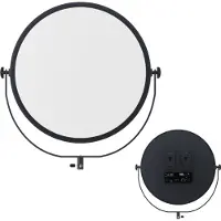 Newell Air Artha Max XL LED-Lampe (Éclairage annulaire, éclairage de studio), Lumière continue, Noir