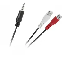 Cabletech Klinke 3,5 - 2RCA cable KPO3872 25cm
