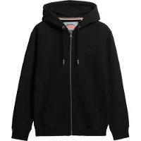 Superdry Veste de survêtement 'Essential' noir