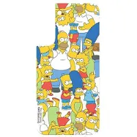 Samsung Panneau Gp-Tou021Hooyw Do Etuiframe Cover Do Galaxy S22+ Simpsons Mix Biay/White