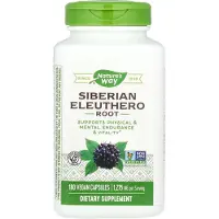 Nature'S Way , Racine d'Éleuthérocoque de Sibérie, 1 275 mg, 180 Gélules Végétaliennes (425 mg par Gélule)