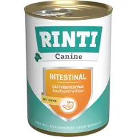 Rinti Canine Intestinal Chicken - Viande de poulet pour chien avec digestion insuffisante - 12 x 400 g
