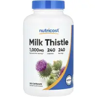 Nutricost , Chardon-Marie, 1 000 mg, 240 gélules