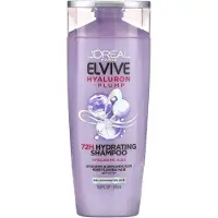 L`Oreal Paris L'Oral Paris Elvive Hyaluron Plump Hydrating Shampooing pour les cheveux secs dshydrats infuss avec complexe de soins d'acide hyaluronique 12