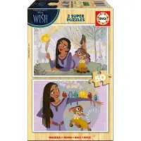 Educa Puzzle en bois - 2 x 50 Briques - Souhait - - UneTaille - Puzzle