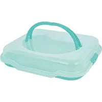 GIES Butler à gâteau, Boîte à gâteau, Turquoise