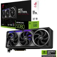 Asus ROG Astral GeForce RTX 5080 16GB GDDR7 Reflex 2 RTX AI DLSS4