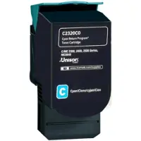Lexmark C240X20 Cartouche de toner 1 pièce(s) Original Cyan