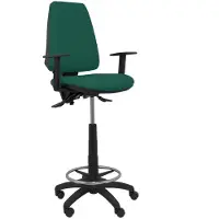 Piqueras Y Crespo Elche S bali tabouret bouteille vert bouteille vert bras réglables