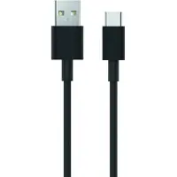 2GO 795731 USB Ladekabel - schwarz - 100cm für USB Type-C 3.1