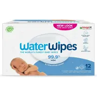 Water Wipes Baby Wipes 12 Pack lingettes douces pour bébé 12x60 pcs