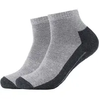 Camano Unisexe, Chaussettes, Sport Pro, Gris, (lot de 2, 35 - 38)