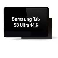TabLines TWP022B Support mural pour Samsung Tab S8 Ultra 14.6, noir, Support de tablette, Noir