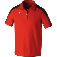 Erima T-Shirt fonctionnel rouge vif / noir / blanc