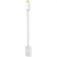Nedis Adaptateur USB USB 3.2 Gen 1 USB-C mâle USB-A femelle 5 Gbps 0.20 m rond Plaqué or Tressé/N (0.20 m, USB 3.2 Gen 1)