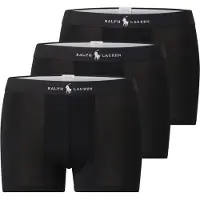 Ralph Lauren pour homme. 714965507006 Lot de 3 caleçons classiques en coton mélangé noir (M), Homewear