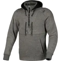 Sonstiges Macna Byron sweat à capuche pour moto, gris, L