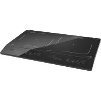 Caso Table de cuisson à induction posable 2 feux 3500w noir - - 2231-MAITRE3500 -