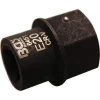 Bgs 6451 E20 Insert profil E avec 30 mm 6 pans