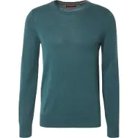 Superdry Homme Sweat ras du cou en Maille Légère Essentials Green Taille: Xxl