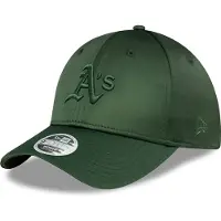 New Era Satin 9forty Oakland Athletics Cap Vert