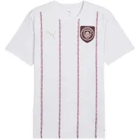 Puma Manchester City Fc 24/25 Pre Match Short Sleeve T-shirt Blanc S