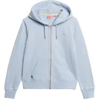 Superdry Essential Logo Full Zip Sweatshirt Bleu 2XS Femme