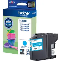 Brother LC-221C - Cyan - Cartouche d'encre