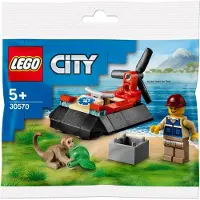 LEGO City 30570 Aéroglisseur pour le sauvetage des animaux