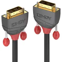 Lindy Single Link Dvi Cable 25 M Argenté