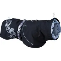 Hurtta Drizzle Dog Jacket Noir 90 cm