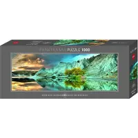 Heye Puzzle Panorama Lac Bleu (1000 Pièces, Multi-Couleur)