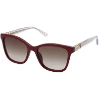 Nina Ricci Snr357 Woman Sunglasses Rouge Brown Gradient Brown / CAT2 Femme