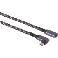 S-Impuls 14-74016 Câble USB 1,5 m USB 3.2 Gen 2 (3.1 Gen 2) USB C Noir