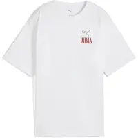 Puma Road To Unity Relaxed Graphic Short Sleeve T-shirt Blanc L Femme