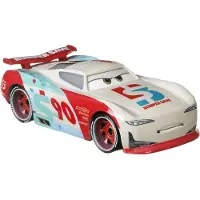 Mattel Voitures Cars Paul Conrev Véhicules Miniatures en Métal, Jouets de Course Collectibles