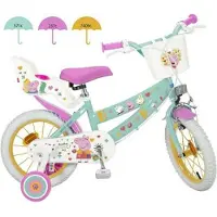 Toimsa Vélo pour enfant 12 pouces Peppa Pig vert