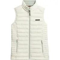 Superdry Fuji Lite Padded Vest Beige 2XS Femme