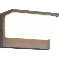 TRIO NESTOS anthracite Applique d'extérieur 240960142