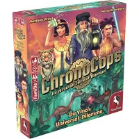 Pegasus 18191G - ChronoCops - Da Vincis Universal Dilemma, jeu de cartes, dès 12 ans (édition FR) (Allemand, 1 - 6 Joueur)