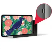 TabLines TWP013B Support mural pour Samsung Tab S7 FE 12.4, noir, Support de tablette, Noir