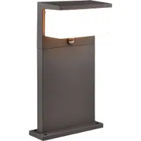 TRIO Lampe sur pied Nestos anthracite 45cm