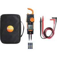 Testo 770-3 Pince ampèremétrique numérique CAT III 1000 V, CAT IV 600V Affichage (Counts) : 6000 (CAT III 1000V, CAT IV 600V, Ampèremètre à pince)