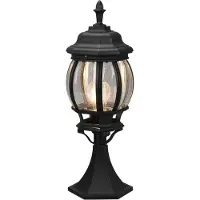 TRIO Lampe sur pied Elvo noir