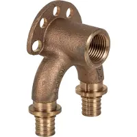 Rehau Coude en laiton Rautitan RX – 16 x 16 mm vers Rp 1/2 – Sans plomb (Connexion angulaire)