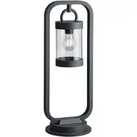 TRIO Lampe de jardin extérieure avec détecteur de crépuscule 60 cm SAMBESI 504160142