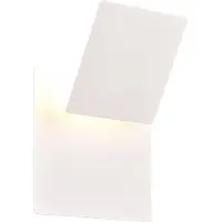TRIO Applique murale LED MIO blanche 6 W, blanc chaud, 560 lm, métal, dim. : 18 x 18 x 18 cm, IP20,