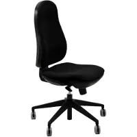 Aucune Chaise de Bureau Ergonomique Unisit Ariel Aier Noire