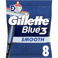 Gillette Rasoir jetable Blue 3 Smooth 8 pièces